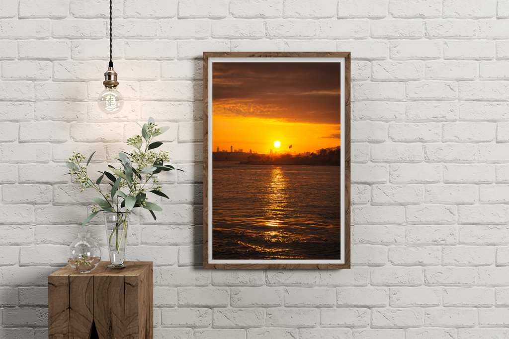 Lever de soleil sur Istanbul