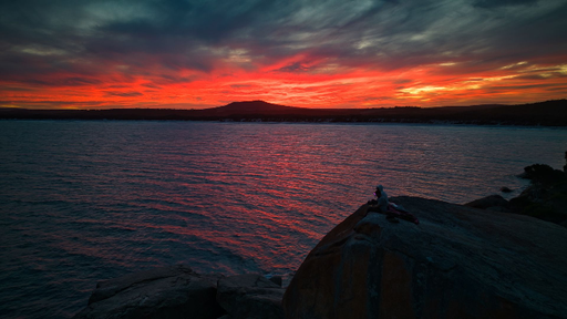 Ciel enflammé (Horizontal)